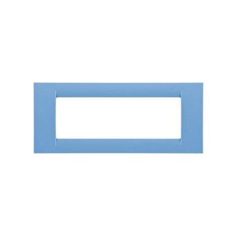 PLAQUE 6 POS.BLEU CIEL SYSTEM VIRNA GEWISS GW22166