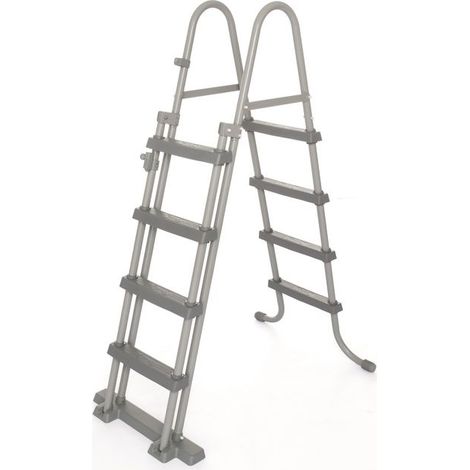 Scala Scaletta A Doppia Salita Cm 122 Per Piscine Bestway Con Gradini Staccabili