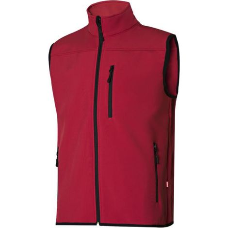 Chaleco soft shell 205905  Rojo - S