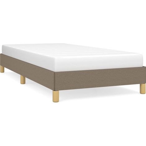 Maison Exclusive - Giroletto senza Materasso Tortora 100x200 cm in Tessuto (1/5)