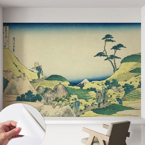 Carta da parati adesiva - lavabile - decorazione murale - per cucina - pellicola decorativa Paesaggio rurale 152x104 cm (1/5)