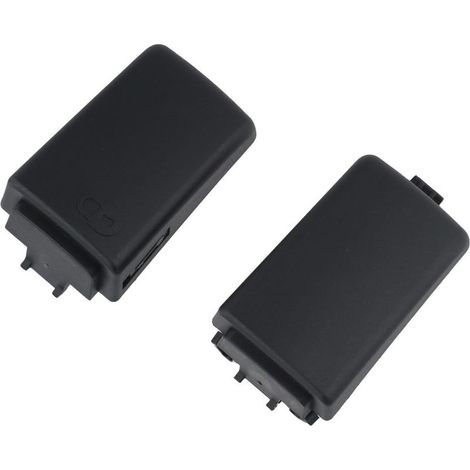 Door handle caps for the front doors (left and right) suitable for LR2 Discovery 3, LR3 and Range Rover Sport LR4 – replacement caps made of black ABS plastic (1/5)
