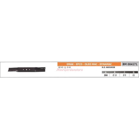 Cuchilla para cortacésped GE 43A G43 EMAK 004171