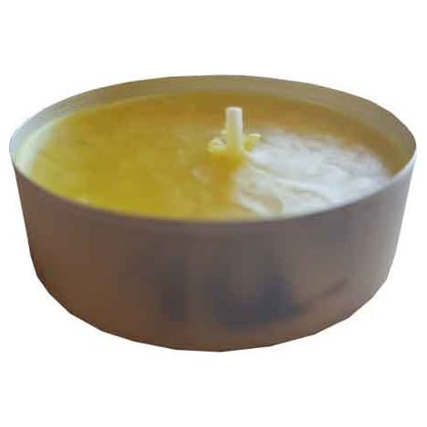 KIT MINI CANDELE ALLA CITRONELLA Ø cm 3,6x1,7h - confezione 25 pezzi