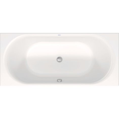 Bañera recta 180 X 80 DURAVIT D-Neo con 2 respaldos