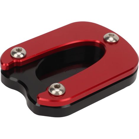 Cavalletto laterale in lega di alluminio per moto, ricambio per Enfield Meteor 350 2021 – 2023, colore rosso. (1/4)
