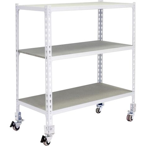 Étagère métallique avec roulettes 975x800x300 mm (1/3)