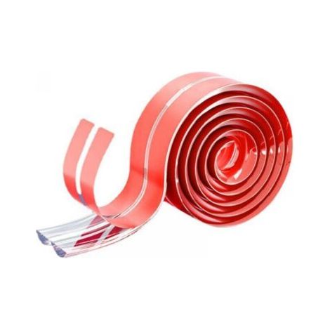 Protections d'angle de table à l'épreuve des bébés, protections d'angle de meubles de 6 m et 4 protections d'angle, PVC transparent pré-encollé