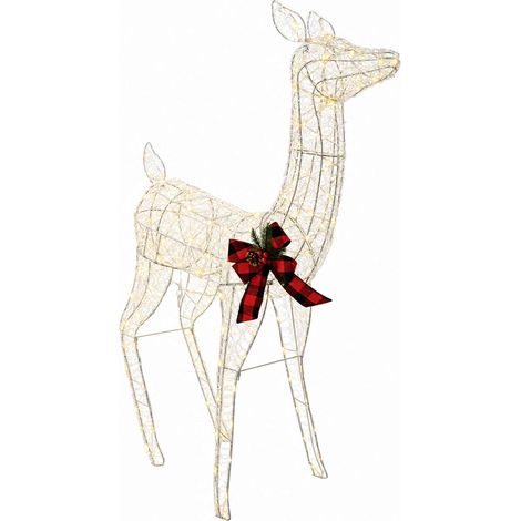 3D Christmas Reindeer LOVIISA 200 LEDs Warm White vidaXL (1/5)