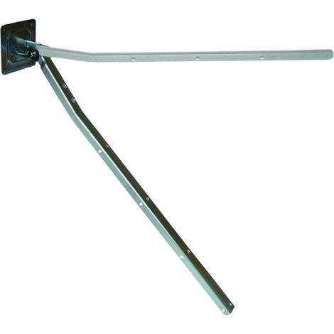 Tendedero de pared plegable de acero galvanizado que ahorra espacio Dimensiones de fácil instalación optimizadas para espacios reducidos