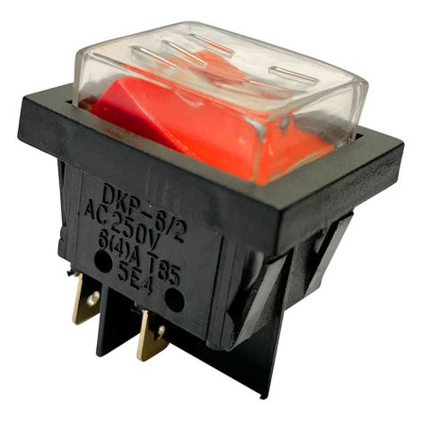 DKP-6/2 Druckschalter 250V 4 Pin (1/3)
