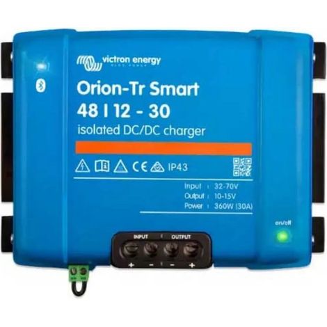 Wandler victron-energy orion-tr smart 48/12-30a 360W adaptive Ladung (1/2)