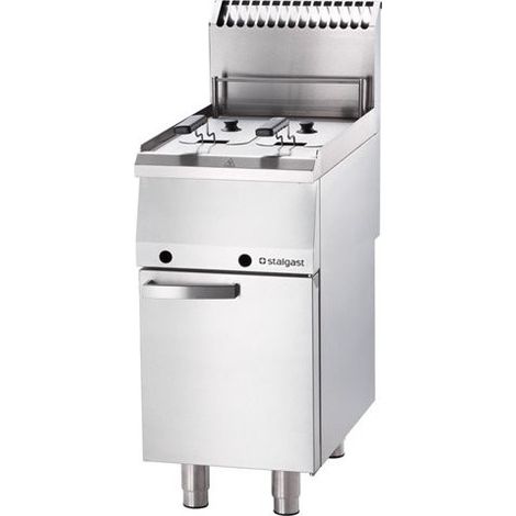 Friteuse gaz à double cuve 400x700 13,0 kW G20/20 mbar - Stalgast