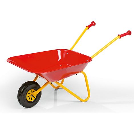 Rolly Toys Kinderschubkarre aus Metall, ab 2,5 Jahre, bis 25 kg, Kunststoffgriff (1/5)