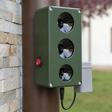 Répulsif Électronique Anti-Rongeurs et Renards CH300G - 3000m² (1/5)