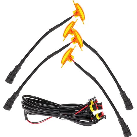 Luxshiny 1ensemble Led De Pour Voiture Avertisseurs Sécurité (1/5)