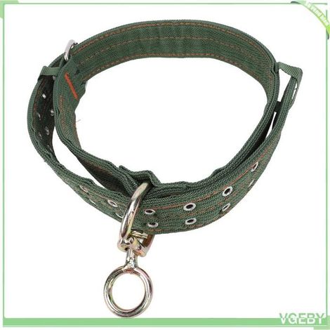 Sangle de cou de vache - FAFEICY - modèle réglable - Nylon 4 couches - Boucles métalliques doubles - Taille grande (1/5)