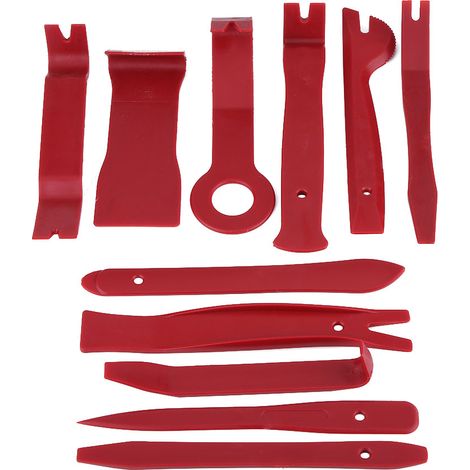 de démontage moulures tableau garnitures et panneaux porte l'intérieur l'extérieur voiture (rouge) (1/4)