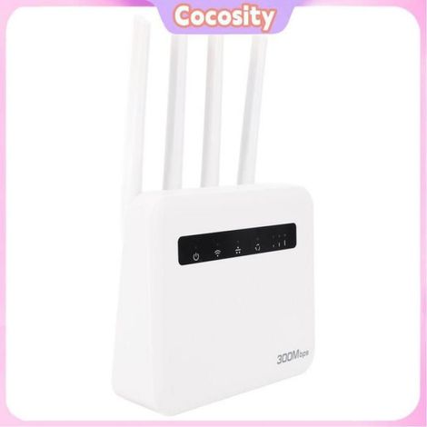 Cocosity Mobiler WLAN-Hotspot-Router, 4G LTE-WLAN-Router, tragbarer WLAN-Hotspot für Reisen mit Computerpaket (1/5)