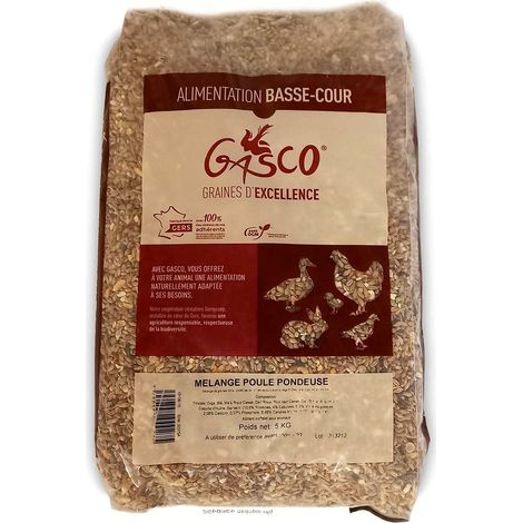 Mélange Poules Pondeuses GASCO 5 kg