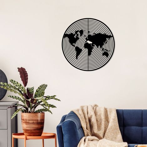 METAL WALL ART DART WORLD (1/3)