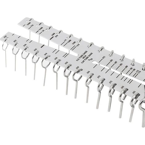 Outil de mesure du diamètre intérieur et extérieur des capillaires de réfrigération et de climatisation, instrument de mesure du diamètre intérieur et extérieur des capillaires de tubes en cuivre