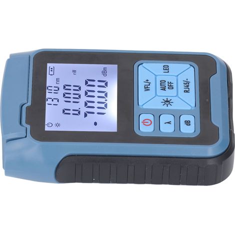 Wattmètre optique 8501650 nm, testeur de fibre optique portable haute précision, interface universelle SC 2,5 mm (1/5)