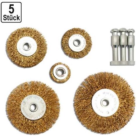 VOREL RUNDBÜRSTENSET 5-tlg. 06990 (1/5)