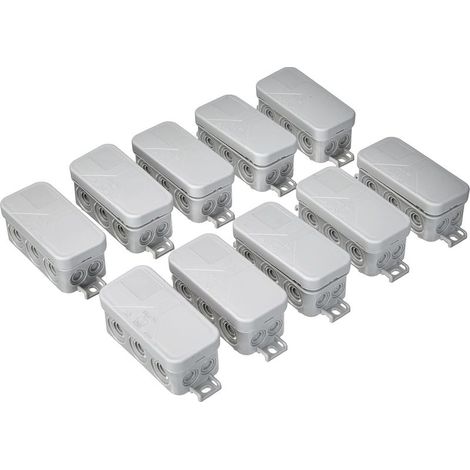 Spelsberg – Anschlussdose – Grau IP55 Mini 25 10 Stück Anschlussdose grau (1/5)