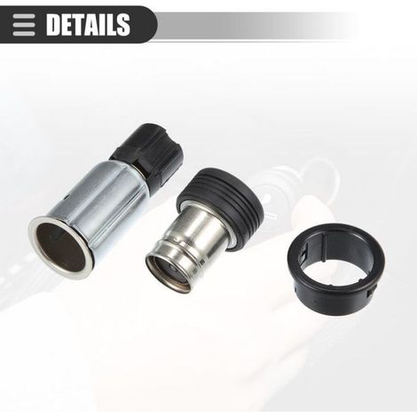 Zigarettenanzünder-Set für Ford E-150 (2009–2012), Kunststoff, Artikelnummer 98AG15052AB, Schwarz (1/5)