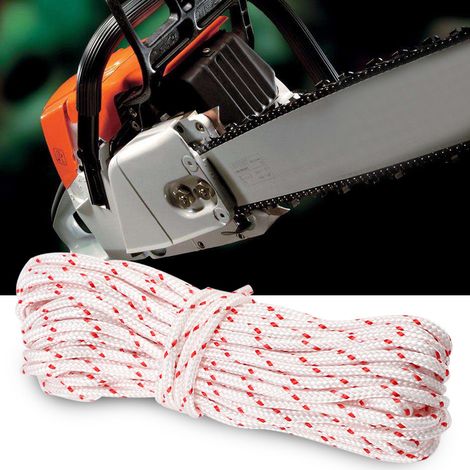 Cordon de démarrage de 5 mm et 10 m pour débroussailleuse STIHL HUSQVARNA ECHO MCCULLOCH HOMELITE (1/5)