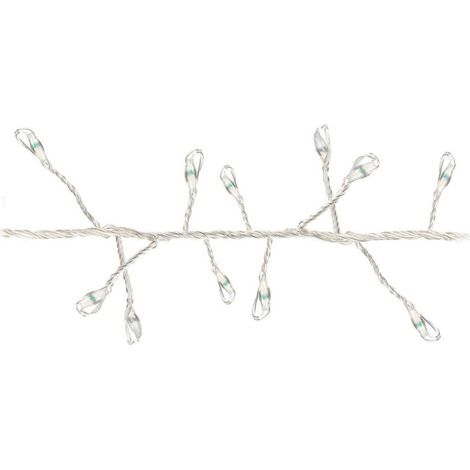 GUIRNALDA A PILAS TIPO ESPINO 100 LEDS BLANCO FRIO 1,5m (1/3)