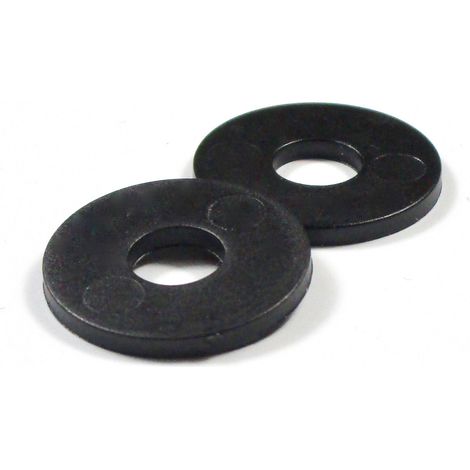 Rondelle plate en plastique pour vis M4 – Largeur 30mm – Résistante à la corrosion – Pour environnements humides – Ajile