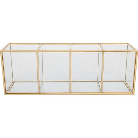 Support de rangement pour pinceaux de maquillage, coffret de présentation 4 compartiments, organiseur de boîte à outils de manucure. (1/5)