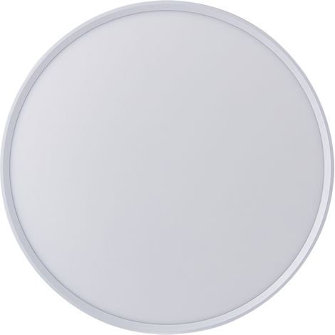 Plafonnier LED Rond 24W Extra-Plat CCT Ø300 mm, Lampe Superslim Sceneswitch 3 ambiances - Blanc (1/5)
