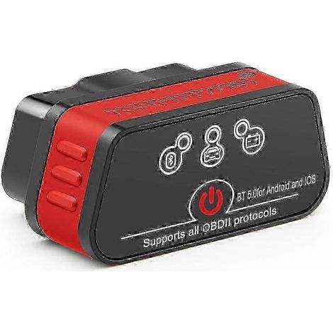 Outil de diagnostic OBD2 Bluetooth 5.0 Konnwei Elm327 V1.5 pour Android/iOS 6 (1/5)