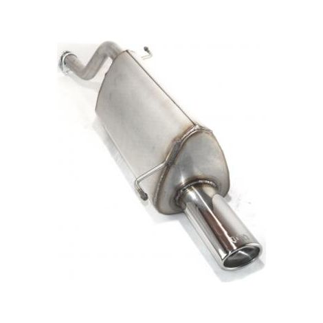 Silencieux Echappement Inox Ulter Opel Corsa D 2006 a 2014 95x65mm-36256461