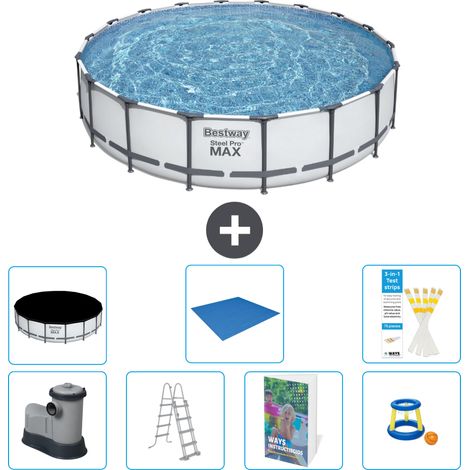 Bestway Bestway Steel Pro MAX Ronde - 549x122 cm - 8-pièces S568 (1/4)