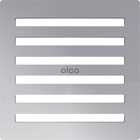 AlcaDrain Design Rost  102×102 mm Edelstahl  für Bodenablauf (1/2)