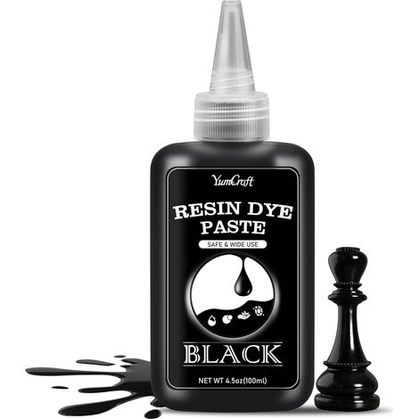 Pâte Colorant Résine époxy Noire 100ml (1/5)