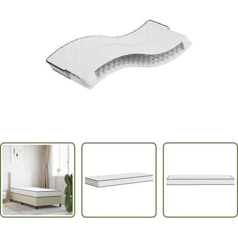 Matelas bonnell - Matelas à ressorts bonnell moyen 90x190 cm (1/5)
