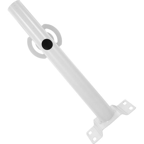 Support de Bras pour Mât D’éclairage Solaire, Support Métallique 400x40 Mm, Accessoire pour Lampadaire Solaire Extérieur, Montage Robuste pour Éclairage de Jardin et Patio, (1/5)