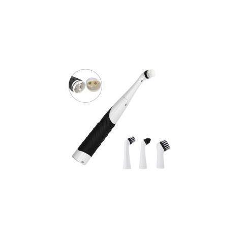 Électrique Oberflächenbürste sans fil, à piles, plusieurs accessoires,Nettoyage de la Cuisine, salle de Bains,Blanc (1/5)