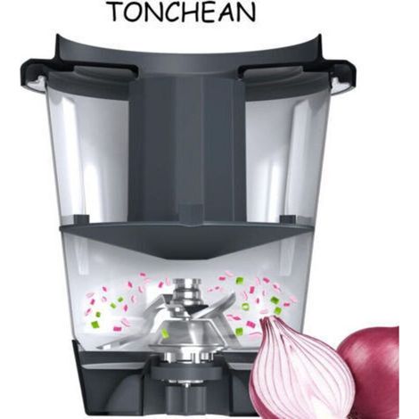 pour réducteur de bol Thermomix (TM31) • Hacher, mélanger et réduire l'efficacité des aliments • Fabriqué en Allemagne Petite hotte mixeur TM31 (1/4)