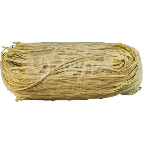 Raffia naturale per piante e bonsai, 50 g