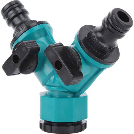 Y-Shunt-Adapter für den Hausgebrauch, Gartenschlauch, Wasserhahn, Ein-/Ausschalter, Ventil, Rohrverschraubungen (1/5)
