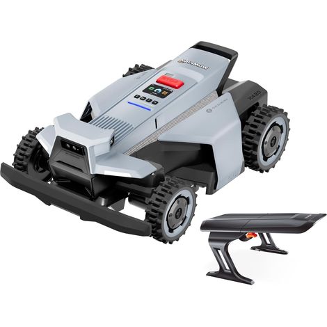 Segway Navimow X420 Mähroboter mit Garage X ohne Begrenzungskabel für 2000 ㎡ Zero-Turn AWD für 84 % Steigungen NRTK+360° Vision+VIO Keine RTK-Basisstation (1/5)