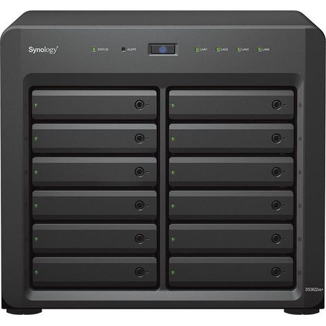 Synology DiskStation DS3622xs NAS Tower Collegamento ethernet LAN Nero D-1531 (1/4)