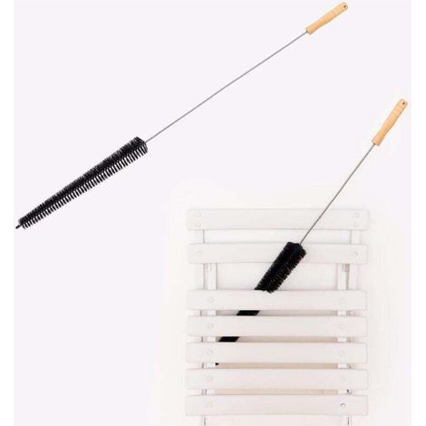 Brosse pour radiateur - 72 cm x 5 cm Flexible sans perte - Idéale pour nettoyer les radiateurs à panneau plat（2pcs） (1/4)