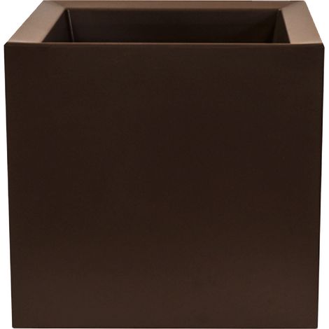Maceta modelo "cubo dan-i" 95L bronce (1/4)